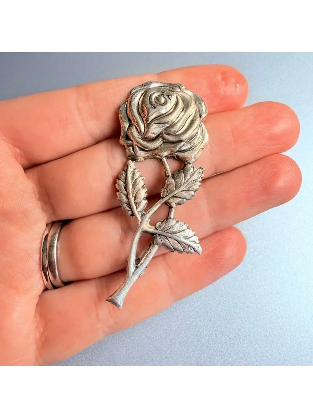 LANG 925 Sterling Silver Large 2.25